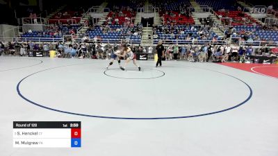 145 lbs Round Of 128 - Sarah Henckel, CT vs Myah Mulgrew, PA