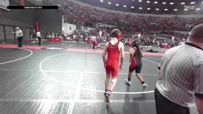 130 lbs Cons. Round 2 - Tobias Gehring, Slinger vs Saj Alloway, Crandon