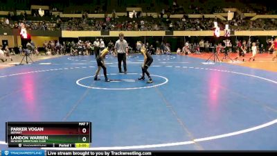 85 lbs Semifinal - Parker Vogan, Defiant vs Landon Warren, Hickory Wrestling Club