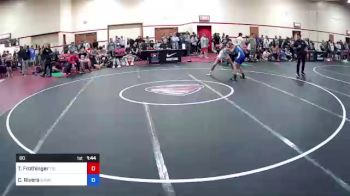 60 lbs Quarterfinal - Tanner Frothinger, Team Idaho Wrestling Club vs Cristian Rivera, Sunnyside Wrestling Club