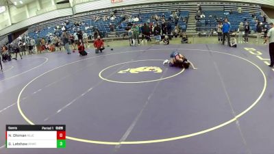 14U Girls - 105 lbs Semis - Guilianna Latshaw, Buffalo Valley Wrestling Club vs Nabhanya Dhiman, New Jersey