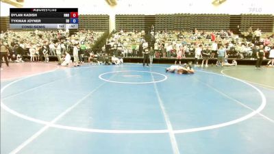 141-A lbs Consolation - Dylan Kadish, NMH vs Tykwan Joyner, Dover Bandits