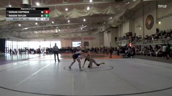 125 lbs Quarterfinal - Mason Taylor, Mount Union vs Dorian Hoffman, Baldwin Wallace