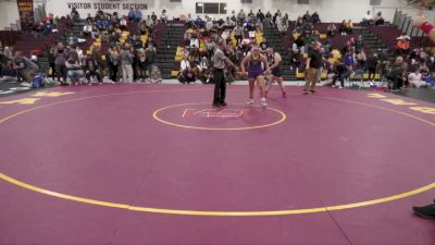 190 lbs Semifinal - Carli Vargas, Kearney HS vs Riley Alborn, Carrollton Exempted Village HS