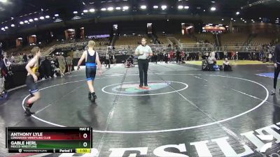 165 lbs Round 5 - Anthony Lyle, Longwood Wrestling Club vs Gable Herl, Mocco Wrestling