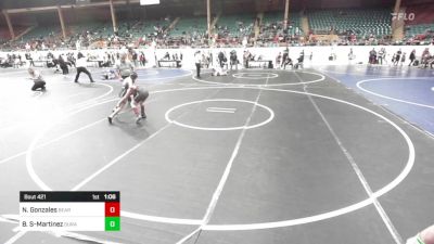 77 lbs Final - Niko Gonzales, Bear Cave WC vs Bronx Shanley-Martinez, Duran Elite