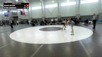 120 lbs Champ. Round 1 - Mason Ireland, Layton vs Ryker Anderson, Wasatch
