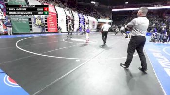 115 Class 2 lbs Cons. Round 1 - Riley Hofeditz, Hickman vs Madeline Summers, Ladue Horton Watkins