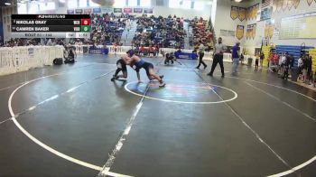 144 lbs Champ. Round 1 - Nikolas Gray, Wellington Community Hs vs Camren Baker, Viera