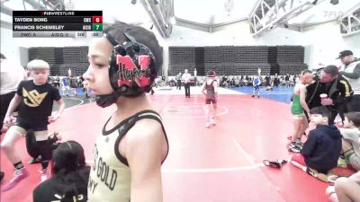 57 lbs Rr Rnd 2 - Willy Moreau, DoughBoys ES vs Beacon Burroughs, All I See Is Gold Academy ES