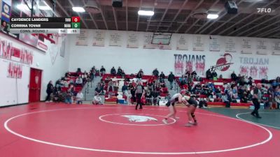 125 lbs Cons. Round 7 - Corrina Tovar, Borah vs Caydence Landers, Thunder Ridge