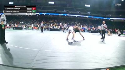 D4-113 lbs Semifinal - Jordan Zambon, Riverview Gabriel Richard vs Brody Ashley, Coloma