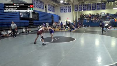 133 lbs 1st Place Match - Jackson Rustad, Chicago vs Wiley Jessup, Loras