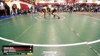 144 lbs Cons. Round 1 - Noah Zerarka, Gunn vs Oscar Sema, Fremont (Sunnyvale)