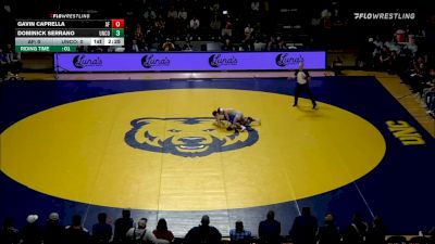 133 lbs Dominick Serrano, Northern Colorado vs Gavin Caprella, Air Force