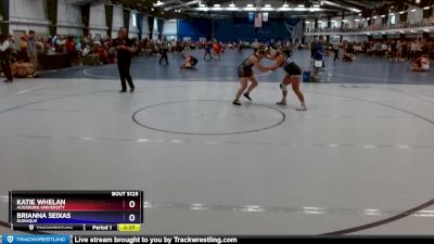 180 lbs Champ. Round 2 - Brianna Seixas, Dubuque vs Katie Whelan, Augsburg University