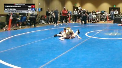 82 lbs 1st Place Match - Theodore Moyer, Journeymen Wrestling vs Matthew Bly, Mat Assassins