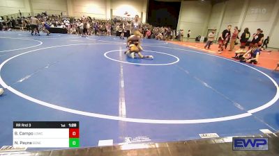 88-91 lbs Rr Rnd 3 - Blake Campo, Live Oak Wrestling Club vs Nick Payne, Boneyard Wrestling Academy