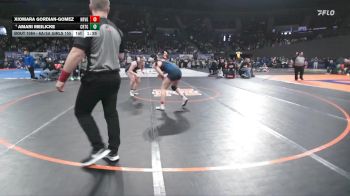 6A/5A Girls 155 Champ. Round 1 - Xiomara Gordian-Gomez, Hood River Valley Girls vs Amari Meilicke, Crater Girls