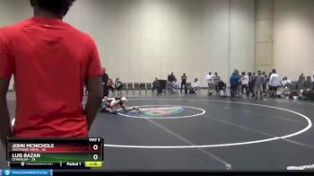 135 lbs Quarters & 1st Wb (16 Team) - John McNichols, Southside Mafia vs Luis Bazan, CFWAXLHP
