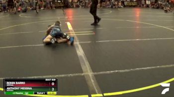65 lbs Quarterfinal - Anthony Messina, M2TCNJ vs Ronin Barro, Revival