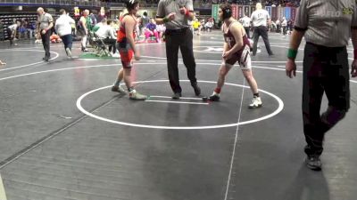150 lbs Consi Of 16 #2 - Hayes Hepfer, Clearfield vs Beau Hall, Athens