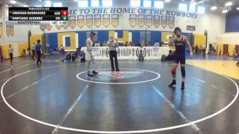 138 lbs Quarterfinal - Cristian Rodriguez, Harmony vs Santiago Alvarez, Spanish River