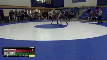 141 lbs Champ Round 1 (16 Team) - Paris Cooper, Rhode Island College vs Kevin Moore, Southern Maine