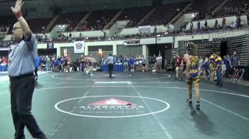 126 Elite Varsity Champ. Round 2 - Kaiden Triche, Archbishop Rummel vs Kaleb Emmons, W.S. Neal