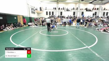 150 lbs Round Of 32 - Talan Rondeau, Silver Lake vs Brady Standridge, Scituate