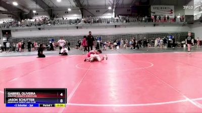 110 lbs 3rd Place Match - Gabriel Oliveira, Greater Heights Wrestling vs Jason Schutter, Kirksville Wrestling Club