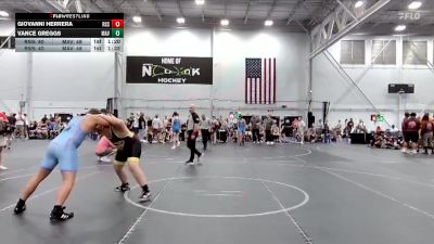 225 lbs Round 1 (4 Team) - Giovanni Herrera, Rattlers Siggy Style vs Vance Greggs, Mavericks