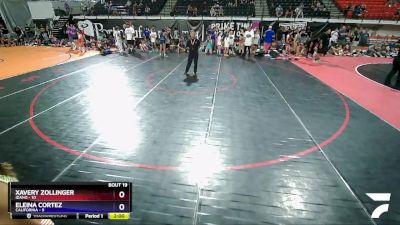 116 lbs Placement Matches (8 Team) - Jenna Duran, California vs Marley Eldred, Idaho