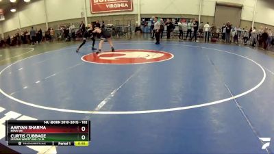 102 lbs 3rd Place Match - Curtis Cubbage, Legend Wrestling Club vs Aaryan Sharma, Nova WC