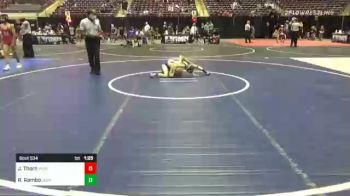 62 lbs Semifinal - Jackson Thorn, Pinnacle vs Rhoan Rambo, Legacy Elite Wrestling Club