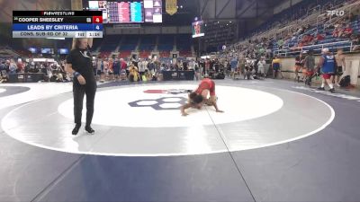 157 lbs Cons. Sub-rd Of 32 - Cooper Sheesley, CA vs Benjamin White, VA