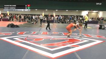106 lbs Round Of 16 - Cache Williams, OK vs Brody Compau, MI