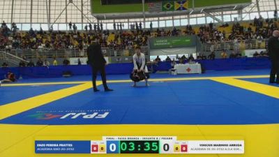 VINICIUS MARINHO vs ENZO PEREIRA 2026 FPJJ Circuito Paulista GI Etapa 3
