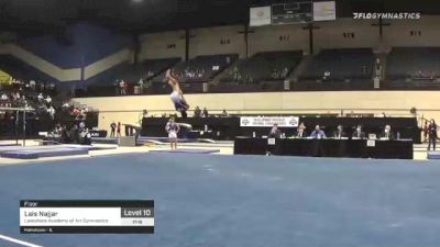 Lais Najjar - Floor, Lakeshore Academy of Art Gymnastics - 2021 USA Gymnastics Development Program National Championships