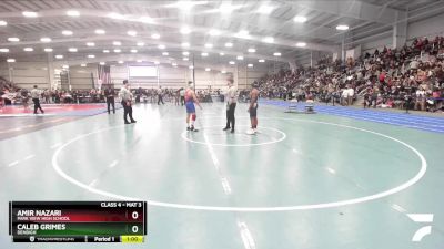 4-132 lbs Cons. Round 1 - Amir Nazari, Park View High School vs Caleb Grimes, Denbigh