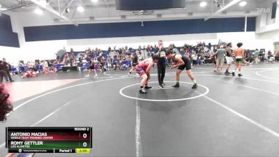 190 lbs Round 2 - Antonio Macias, World Team Training Center vs Romy Gettler, Los Alamitos