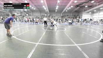 100 lbs Rr Rnd 1 - Max Stultz, Indiana Outlaws Red vs Eli Anderson, Untouchables