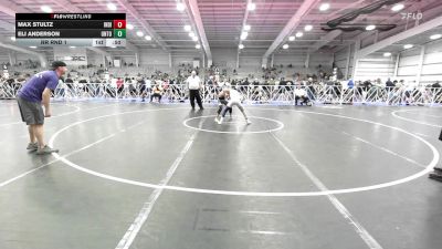 100 lbs Rr Rnd 1 - Max Stultz, Indiana Outlaws Red vs Eli Anderson, Untouchables