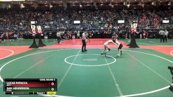 100 lbs Cons. Round 2 - Sam Henderson, PCWA vs Lucas Patacca, BKV1