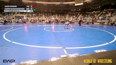 58 lbs Consi Of 8 #1 - Jaxon Ditmore, Team Tulsa Wrestling Club vs Hunter Rauschenberger, Ridge Wrestling Club