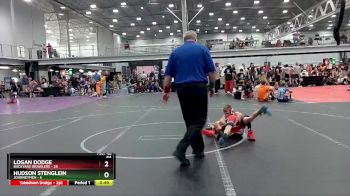 64 lbs Round 7 (8 Team) - Logan Dodge, Backyard Brawlers vs Hudson Stenglein, Journeymen