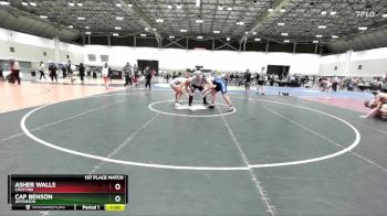 190A 1st Place Match - Asher Walls, Choctaw vs Cap Benson, Jefferson