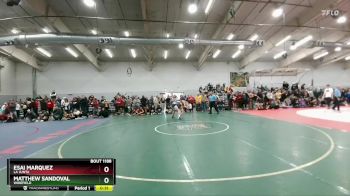 165 lbs Cons. Round 4 - Esai Marquez, La Junta vs Matthew Sandoval, Widefield