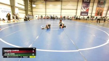 64 lbs Rd# 5- 3:45pm Friday Final Pool - Jacob Gwin, Oklahoma Outlaws Blue vs Mathew Campos, Cali Red