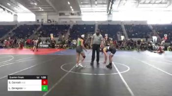 109 lbs Quarterfinal - Sophia Cornish, Reign WC vs Lauren Zaragoza, Tuf California Wrestling Academy